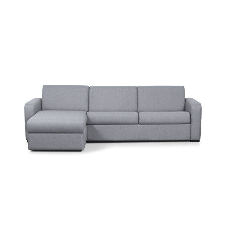 DYLAN - Canapé d'angle convertible système couchage express 3 places en tissu