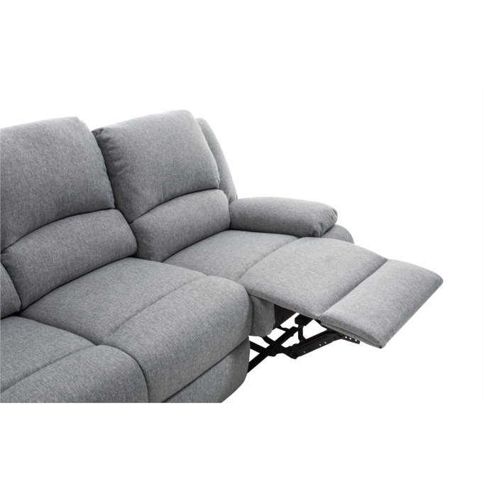 9121 - Canapé de relaxation 3 places en tissu