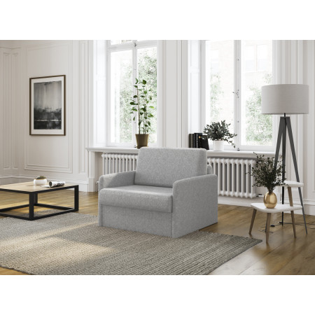 DAN - Fauteuil couchage rapide 70x200  en tissu