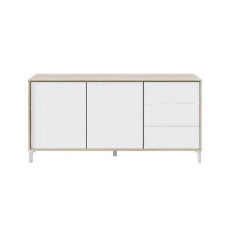 Buffet 2 portes et 3 tiroirs L154cm