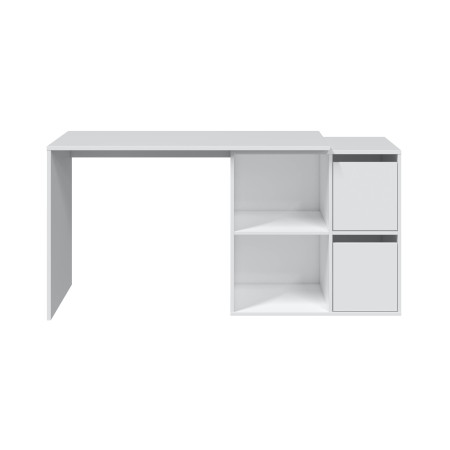 Bureau angle modulable avec rangement L120 cm