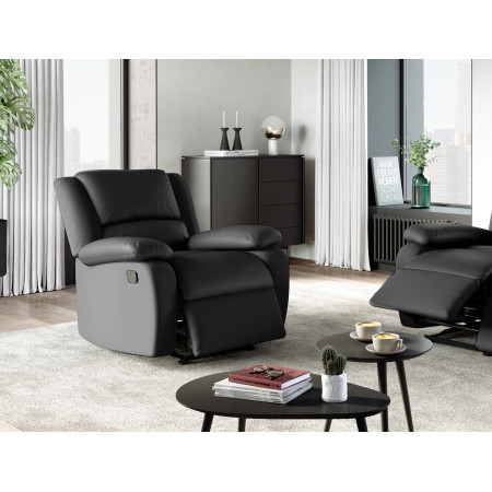 Fauteuil de relaxation en simili