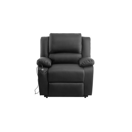 9121 - Fauteuil de relaxation électrique et releveur en simili