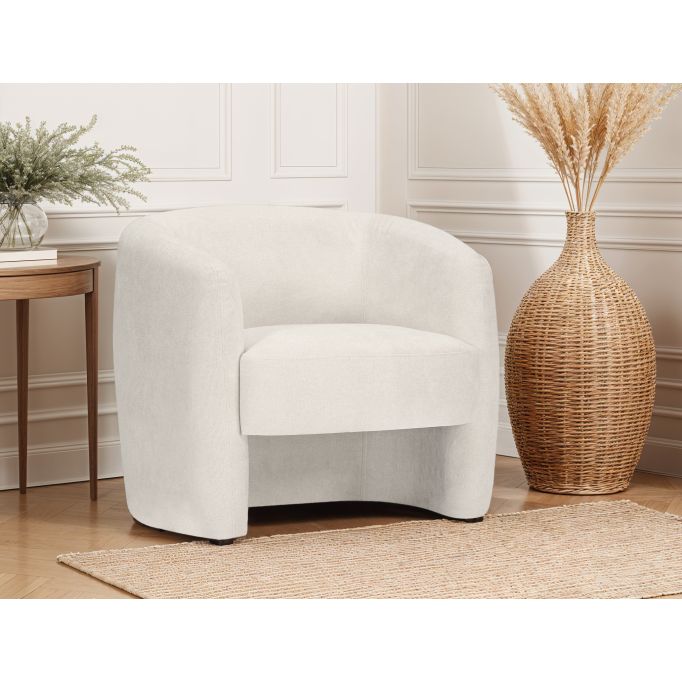 LOUISON - Fauteuil en tissu