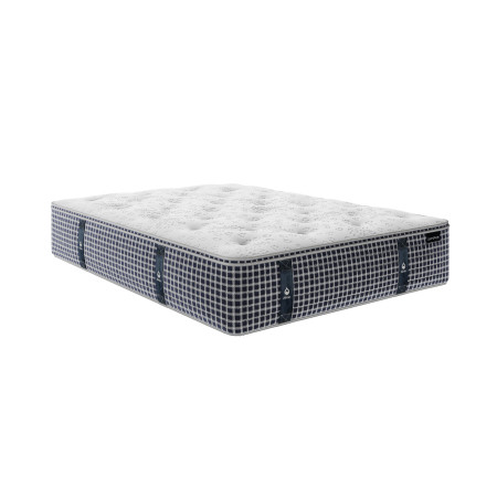 HANSEN - Matelas à mémoire de forme + ressorts ensachés  - 33cm d'épaisseur