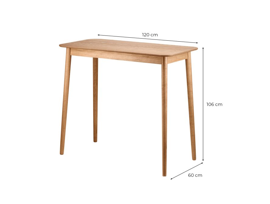 KANOPE - Table de bar en bois