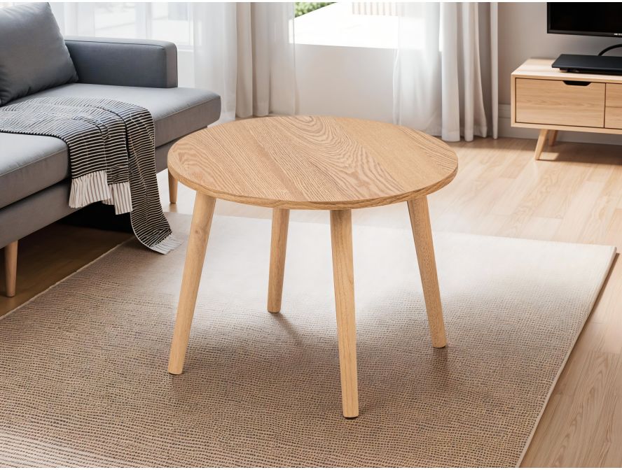 KANOPE - Table basse ronde en bois