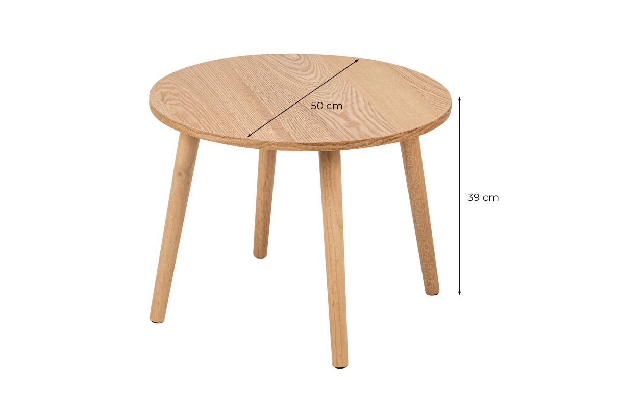 KANOPE - Table basse ronde en bois