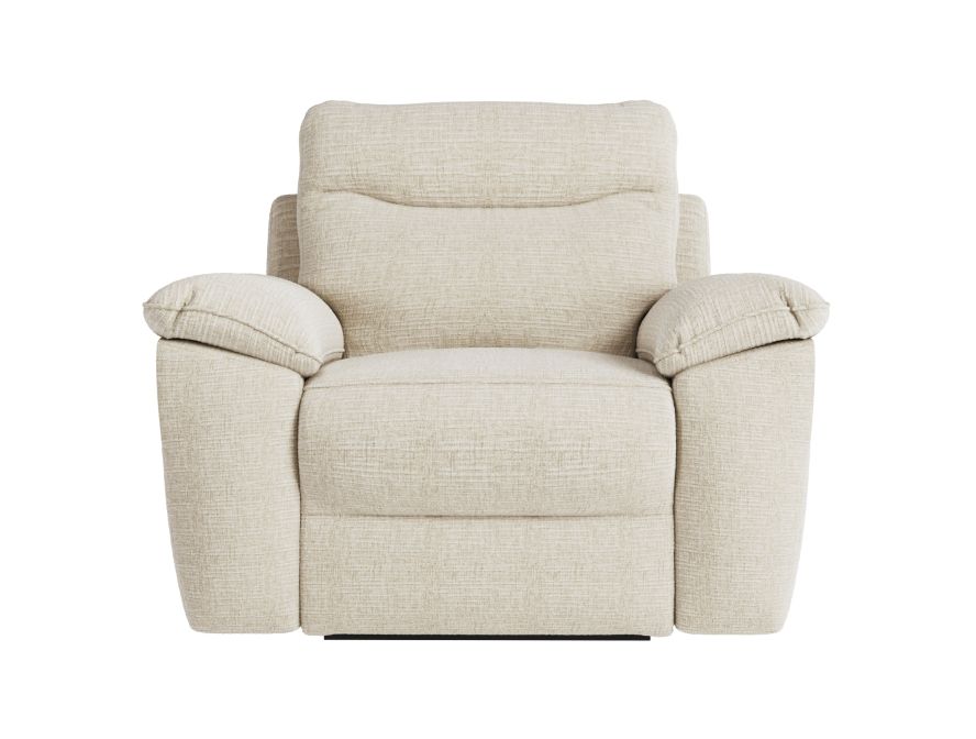 ROSS - Fauteuil de relaxation électrique en tissu texturé 3D