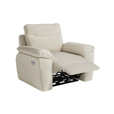 ROSS - Fauteuil de relaxation électrique en tissu