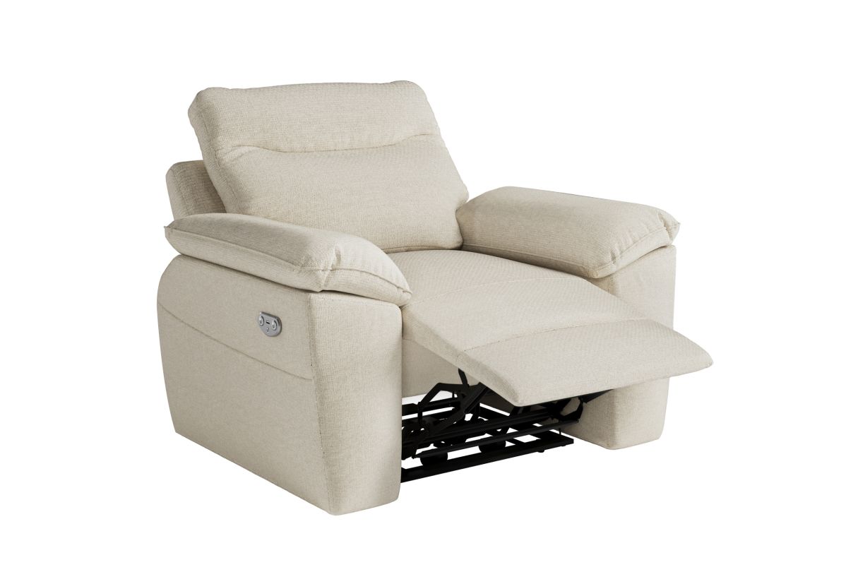 ROSS - Fauteuil de relaxation électrique en tissu