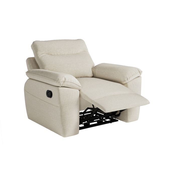 ROSS - Fauteuil de relaxation manuel en tissu