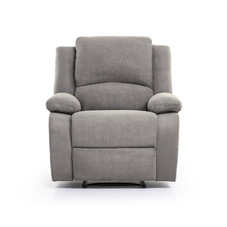 9121 - Fauteuil de relaxation manuel en microfibre