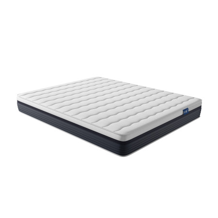 ZEN - Matelas ZEN en mousse à mémoire de forme MemoryTex + mousse Ergolattex - 24cm d'épaisseur