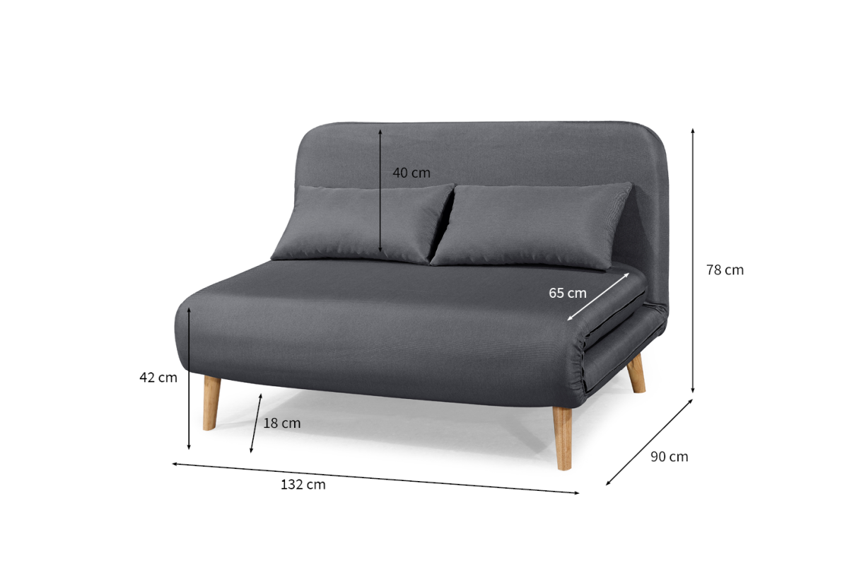 BZ - Banquette scandinave 2 places convertible